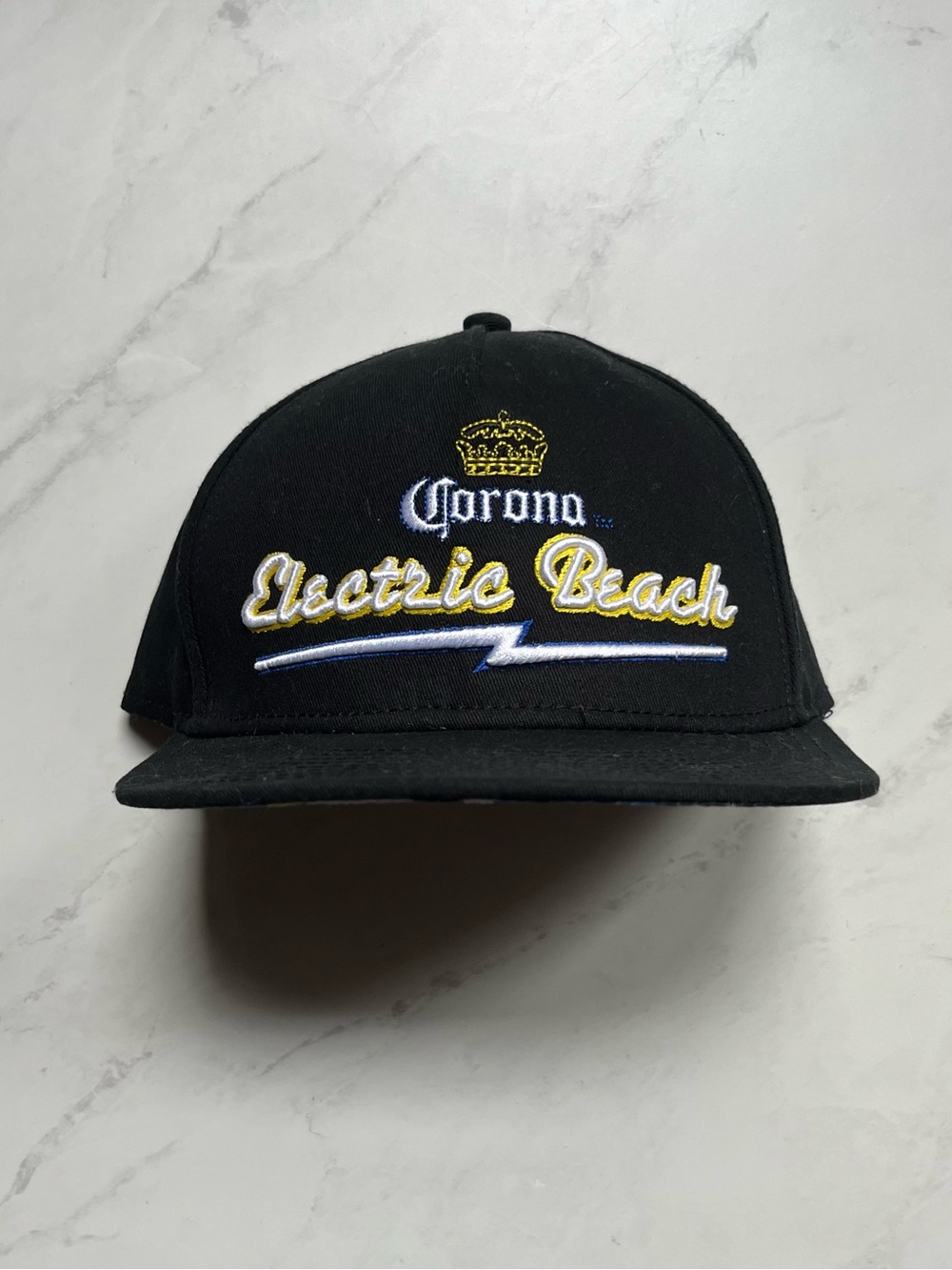 Corona Electric Beach Snap Back Hat
